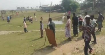 সুনামগঞ্জে দুই পক্ষের সংঘর্ষ, গুলিবিদ্ধসহ আহত ২০