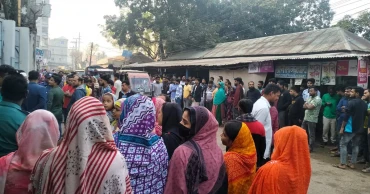 গাজীপুরে কারখানা বন্ধের ঘোষণায় শ্রমিকদের বিক্ষোভ