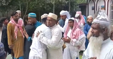 বোয়ালমারীর ১০ গ্রামে ঈদের নামাজ আদায়