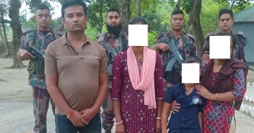 ভারতীয় মানব পাচারকারী ও নারী-শিশুসহ আটক ৪