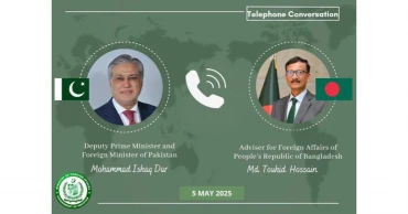 সংঘাত নয়, শান্তি চায় ঢাকা: পাক পররাষ্ট্রমন্ত্রীকে উপদেষ্টা তৌহিদ