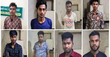 সিলেটে সিএনজি ছিনতাই চক্রের ৮ সদস্য গ্রেপ্তার