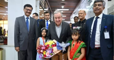 ব্যস্ত সূচি নিয়ে ঢাকায় জাতিসংঘ মহাসচিব গুতেরেস