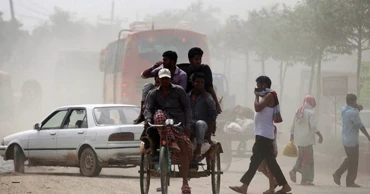 ছুটির দিনেও ঢাকার বাতাসের মান অস্বাস্থ্যকর, দূষণে পঞ্চম