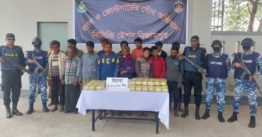 পটুয়াখালীতে ৪ লাখ পিস ইয়াবাসহ ১৬ জন গ্রেপ্তার