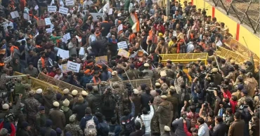 নয়াদিল্লিতে বাংলাদেশ হাই কমিশনের সামনে আবারও বিক্ষোভ