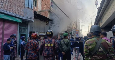 কেরানীগঞ্জে জমেলা টাওয়ারে আগুন, নিয়ন্ত্রণে ১৫ ইউনিট