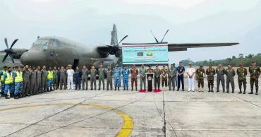 মিয়ানমারে দ্বিতীয় দফায় পাঠানো হলো ত্রাণ, ওষুধ ও উদ্ধারকারী দল