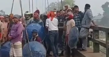 ফরিদপুরে মাইকে ঘোষণা দিয়ে দুই গ্রামবাসীর সংঘর্ষ, আহত ৫০