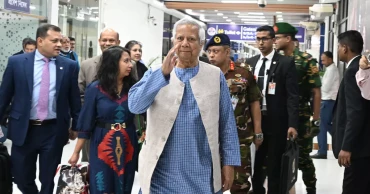 চীন সফর শেষে দেশে ফিরেছেন প্রধান উপদেষ্টা