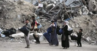 গাজায় রাতভর ইসরায়েলি হামলায় সাংবাদিকসহ নিহত ৮২