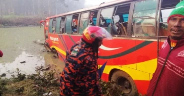 যশোরে বরযাত্রীবাহী বাস খাদে, ১২ জন আহত