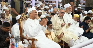 ঈদের নামাজ আদায় করলেন প্রধান উপদেষ্টা