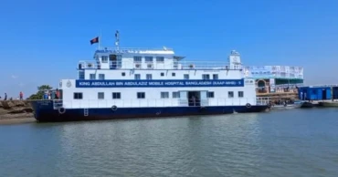 মেঘনা উপকূলীয় চরাঞ্চলবাসীদের জন্য ভাসমান হাসপাতাল উদ্বোধন