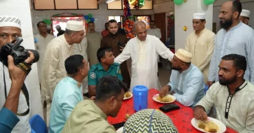 রাজারবাগ পুলিশ লাইন্স পরিদর্শন করলেন স্বরাষ্ট্র উপদেষ্টা