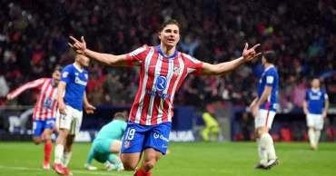 আর্জেন্টাইন স্পাইডারম্যানের গোলে শীর্ষে উঠল আতলেতিকো মাদ্রিদ