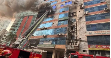 পুরানা পল্টনের জামান টাওয়ারের আগুন নিয়ন্ত্রণে