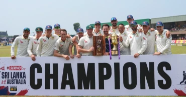 Australia secures first test series win in Sri Lanka in 14 years