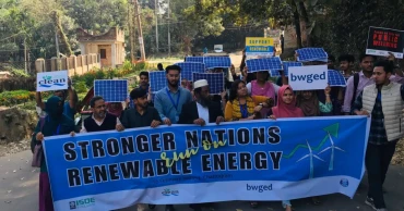 Youth rally at CU: Crisis won't be resolved if investment in renewable energy not increased quickly 