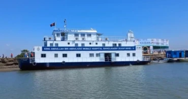 Floating hospital brings hope to Meghna Char residents in Chandpur