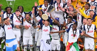 Tottenham players left without medals after Europa League final victory