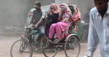 Dhaka 3rd most polluted city in the world Tuesday morning