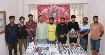 Nine held with arms, drugs in Cumilla joint raid 