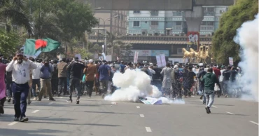 Six govt employees hurt in police action over ninth pay scale march