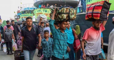 Millions leave Dhaka for Eid, while some stay behind to fulfil responsibilities