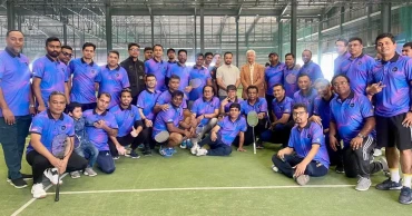 Club Notredamians holds badminton tournament in Dhaka