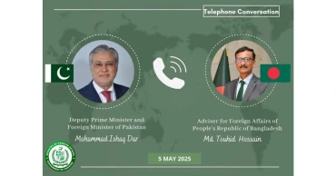 Dhaka seeks peace, not conflict: Touhid tells his Pak counterpart