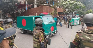 Khaleda Zia’s body taken to Tarique Rahman’s Gulshan residence