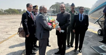 Indian Lok Sabha Speaker, FS attend swearing-in ceremony