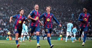 Lewandowski hat-trick secures win over Celta Vigo