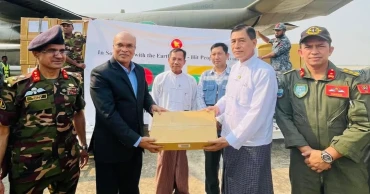 Bangladesh's 55-member rescue, medical team arrives in quake-hit Myanmar