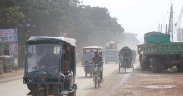 Dhaka 3rd most polluted city in the world this morning