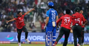 Bangladesh edge Afghanistan in nervy finish to stay alive in Asia Cup
