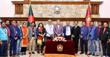 President urges journalists to foster non-discriminatory, democratic Bangladesh