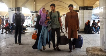 Formal Eid train journey begins amid tight security