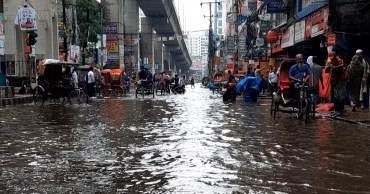 Morning rain brings Dhaka to a standstill, streets submerged in chaos