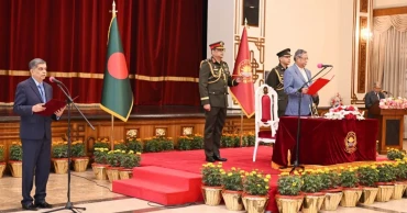 Prof CR Abrar takes oath as adviser