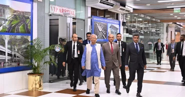 Prof Yunus leaves for UK on four-day official visit