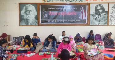 Magura observes Shaheed Dibash with drawing and recitation competitions