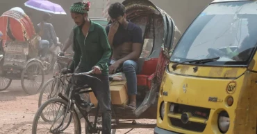 Dhaka’s air marks “unhealthy” this morning