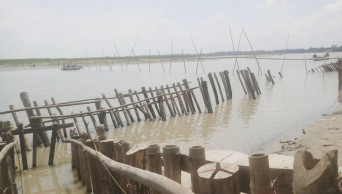 Illegal sand extraction continues in Kurigram