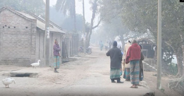 Chuadanga shivers as mercury falls