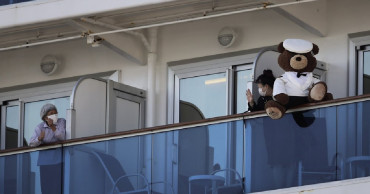 Fear, boredom, adventure fill each day on quarantined ship