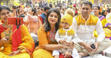 Pahela Falgun, Valentine’s Day celebrations in pictures