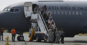 Chile finds human remains from missing military plane