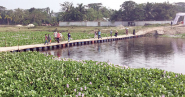 Floating drum bridge raises hopes in Khulna